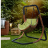 Chaise verte suspendue CAPRI 