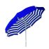 Parasol VENEZIA Duplex 200/8 cm Bleu et Blanc