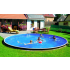 Piscine Acier Ronde Azuro aspect Bois ⌀460x120cm