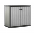 Armoire de Jardin en Resine BROSSIUM 1000L Gris