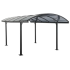 Carport Aluminium Toit Rond 14,8m2