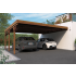 Carport Double Adossable Bois Autoclavé VICTOR 30.6m2