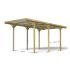 Carport Bois Autoclavé JEAN 15.6m2