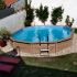 Kit Piscine Béton Aspect Bois Allongé 635x472x143cm