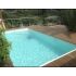 Piscine Bois Luxe Rectangulaire avec Escalier d'angle 420x320x131cm