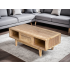 Table basse en teck massif Archi 95x45x36cm