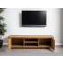 Meuble TV en teck massif Square 170x45x45cm 