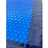 Bâche à bulles 400μ Bleu pour piscine rectangulaire 420x320cm