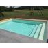 Piscine Bois Luxe Rectangulaire avec Escalier 620x420x130cm