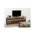 Meuble TV en teck recyclé 3 tiroirs et 1 niche LOFT 162x40x53cm