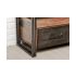 Meuble TV en teck recyclé 3 tiroirs et 1 niche LOFT 162x40x53cm