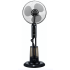 Brumiventilateur sur pied Noir 40 cm 