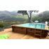 Piscine Bois Luxe Rectangulaire 470x270x145cm