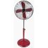 Ventilateur sur pied P : 55W coloris Rouge