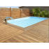 Piscine bois MAEVA Rectangulaire avec Escalier droit 550x350x150cm