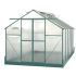 Serre Jardin Structure Alu Verte 10,50 m2