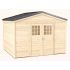 Abri de jardin en bois Shelty 9 m²