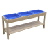 Table d'activités bleue polyvalente pour enfants 