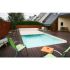 Volet roulant fixe pour piscine rectangulaire 620x420cm