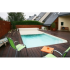 Volet roulant fixe pour piscine rectangulaire 555 x 300 cm 